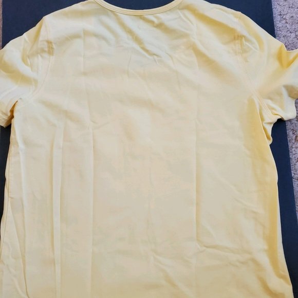 KAREN SCOTT SPORT - Women's Yellow T-Shirt - Picture 4 of 4